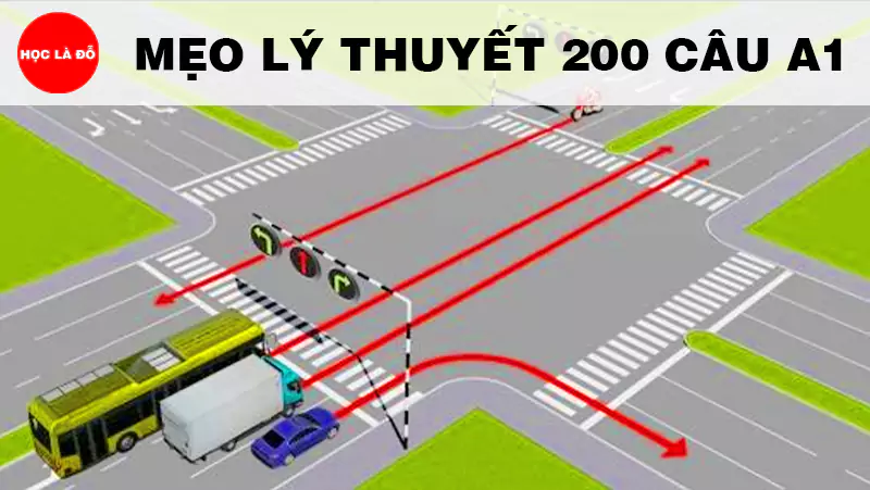 Mẹo Thi lý thuyết 200 câu bằng lái xe máy hạng A1